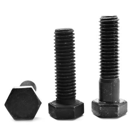 1 1/4 inch-12 x 14 inch Fine Thread Grade 8 Hex Cap Screw Alloy Steel Black Oxide Pk 6 U9481