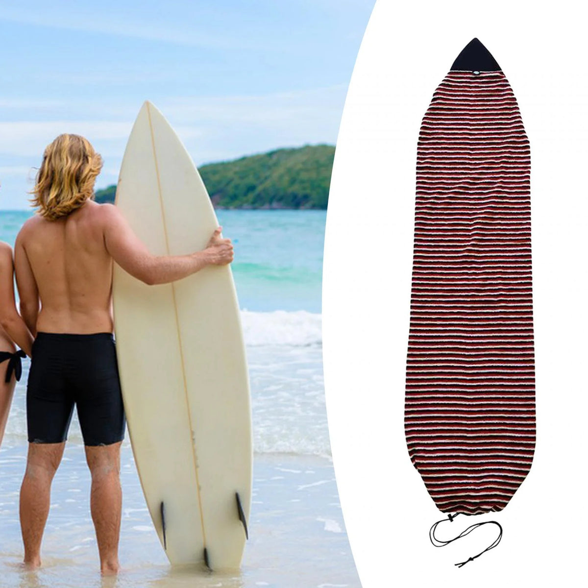 Surfboard Sock Cover Carry Protective Bag V38085