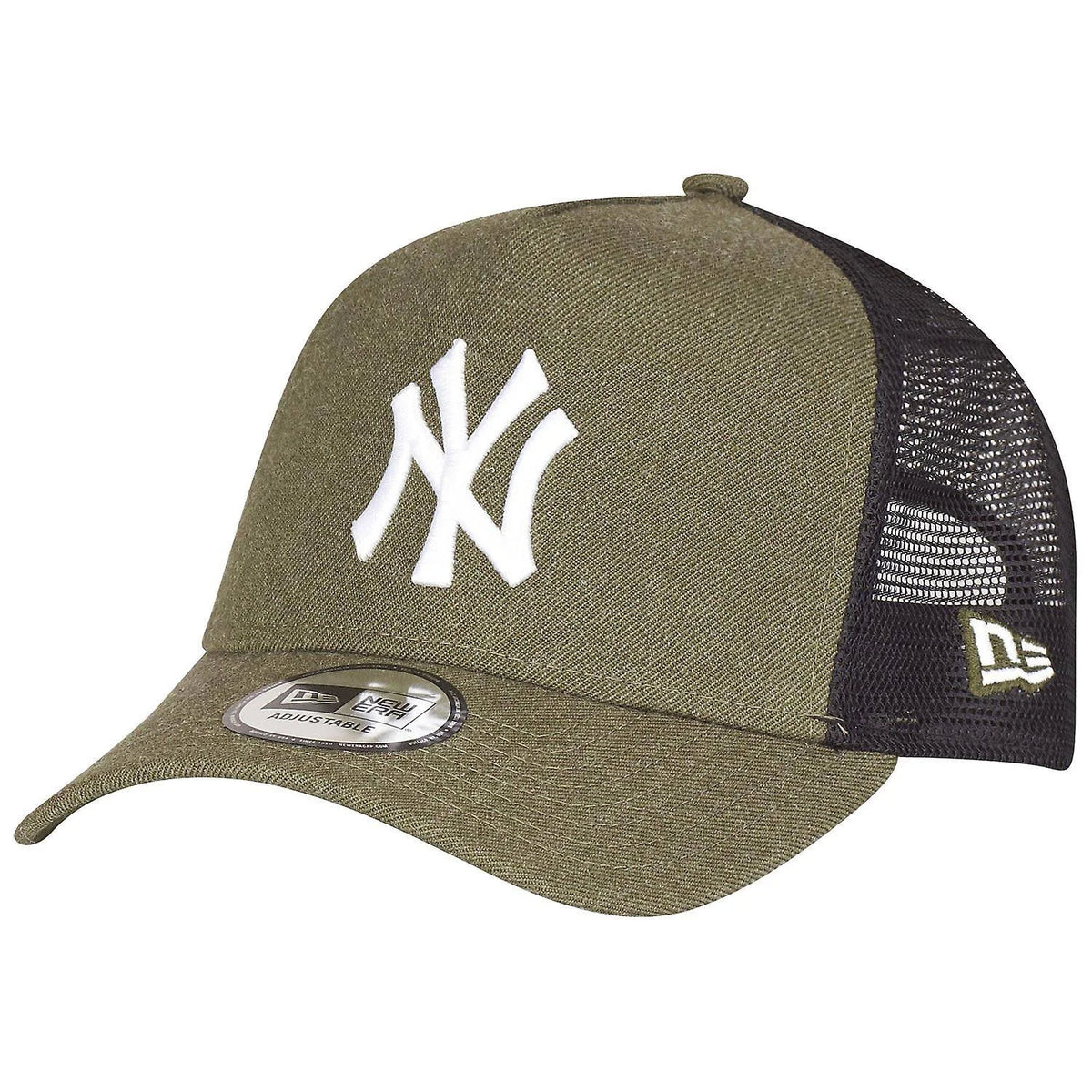 Heather Olive Adjustable Trucker Cap P838