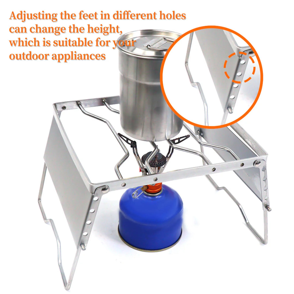 Folding Portable Charcoal Grill Stainless Steel BBQ P301