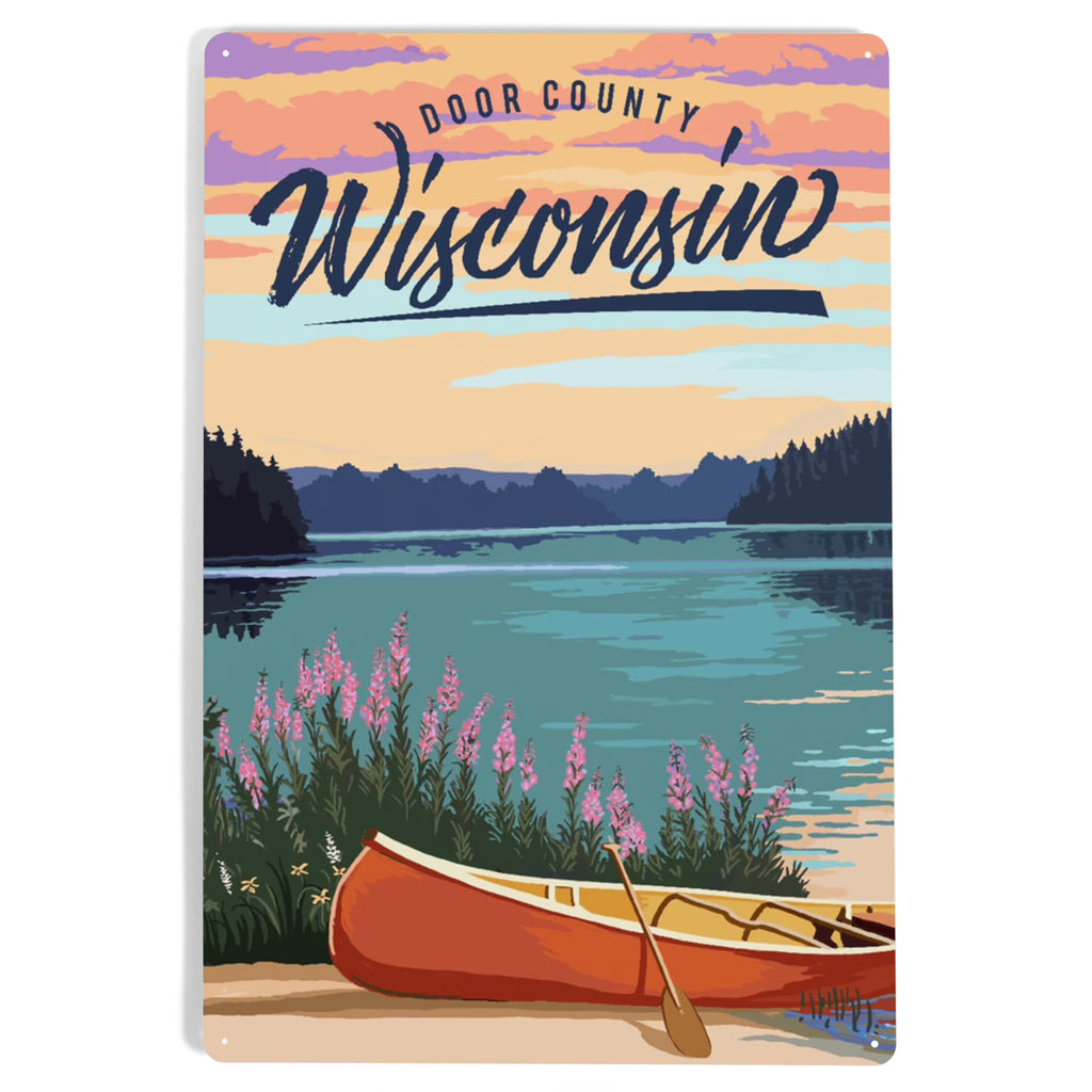 12x18 Aluminum Metal Sign Decor D387530