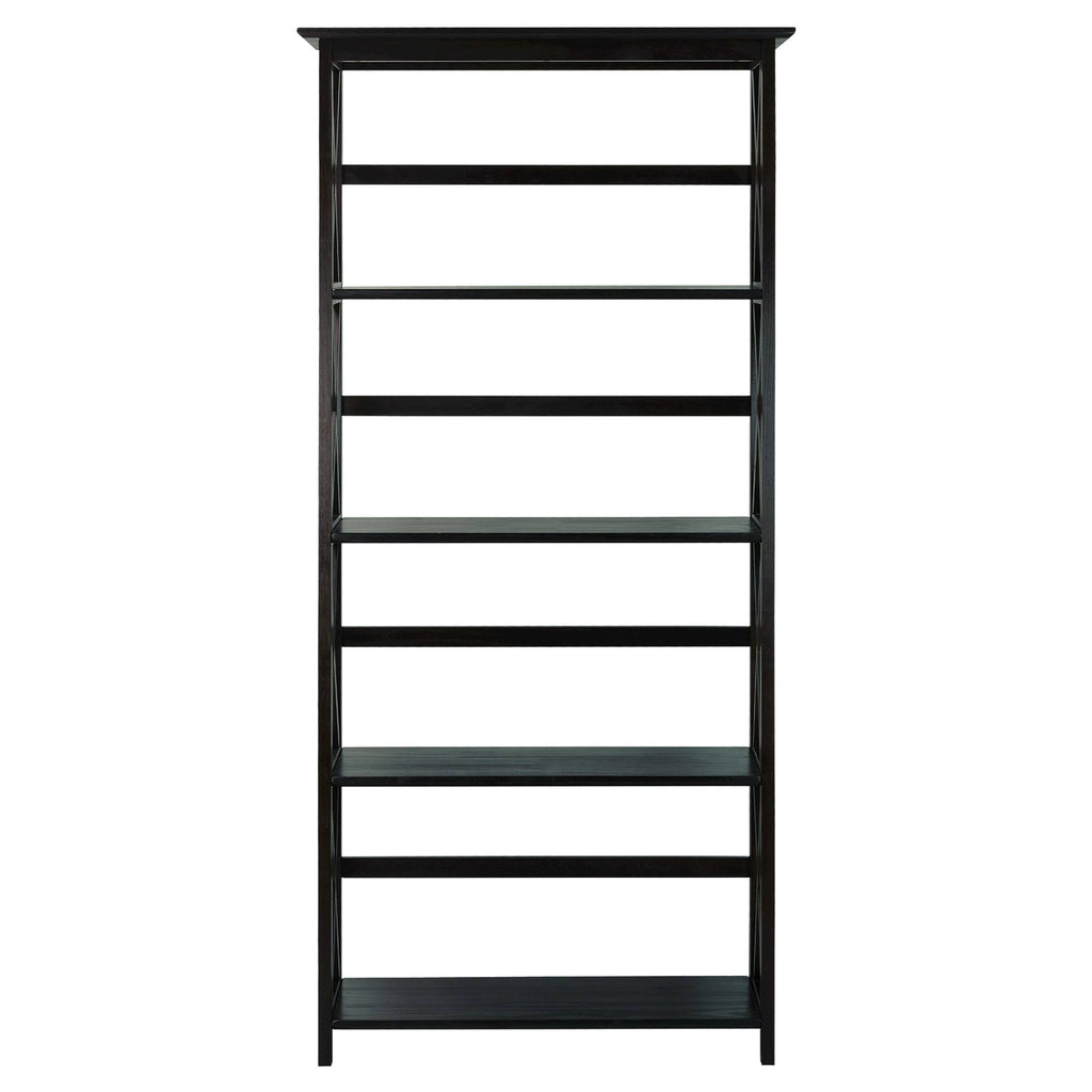 5-Tier Bookcase Espresso D23637
