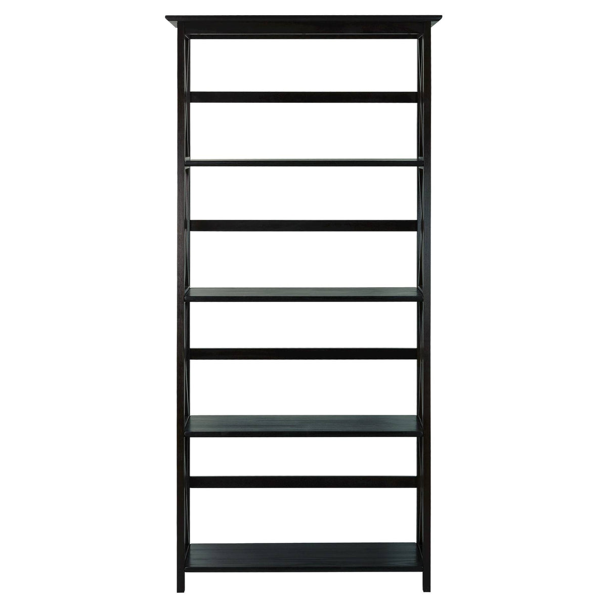 5-Tier Bookcase Espresso D23637