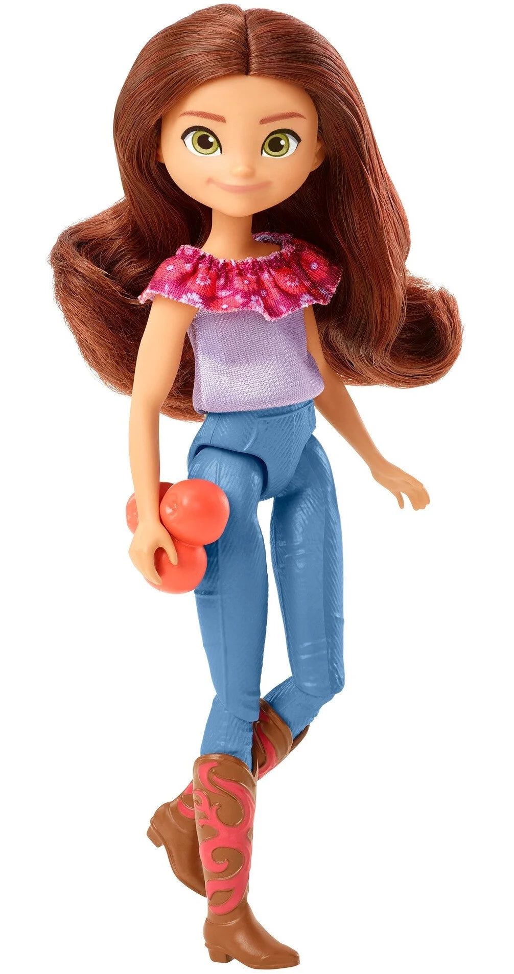 Lucky Doll with 2 Fashion Outfits & Accessories, 7 Movable Joints F3975
