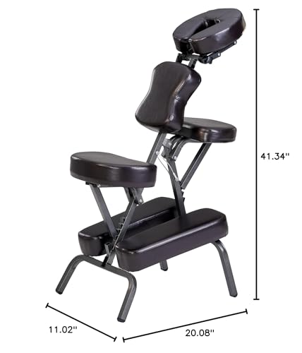 Portable Lightweight Folding Massage Chair with Carrying Bag N37885