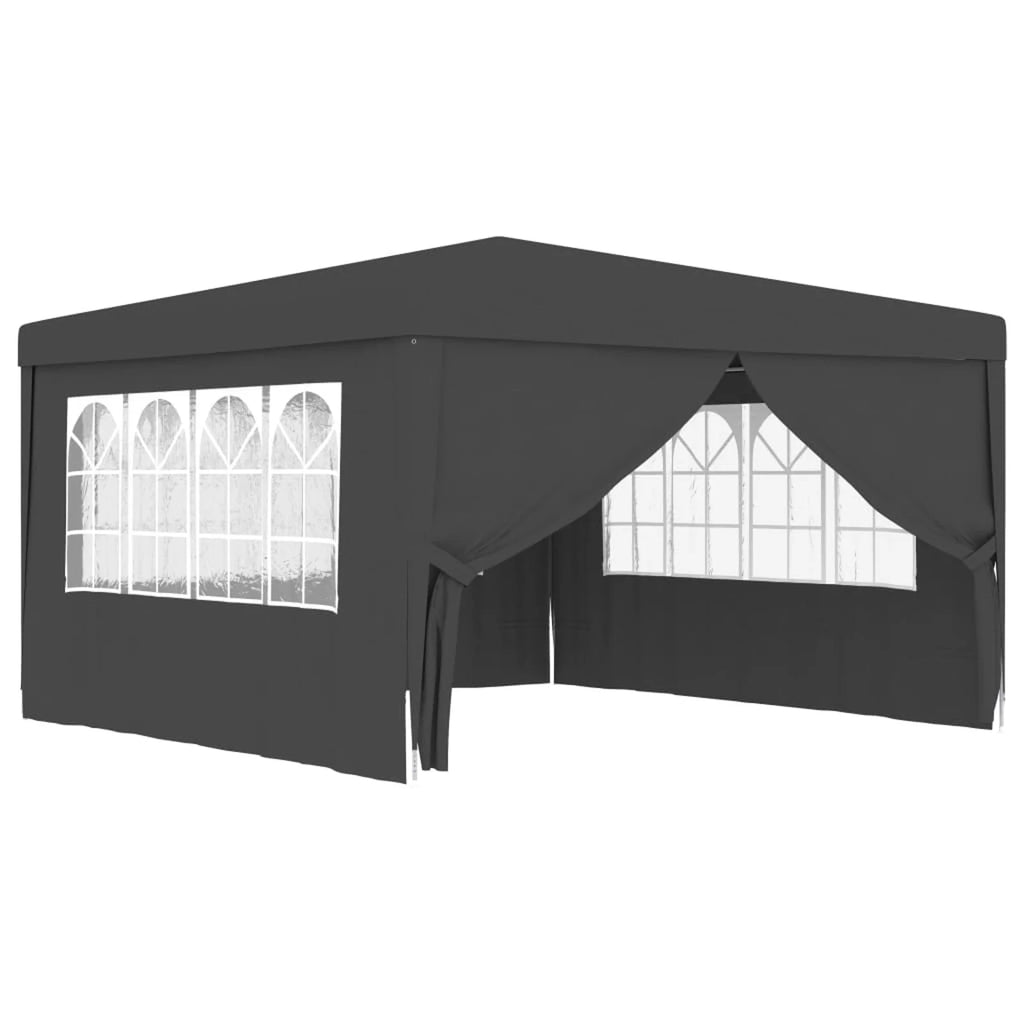 Professional Party Tent with Side Walls 13.1'x13.1' Anthracite E288
