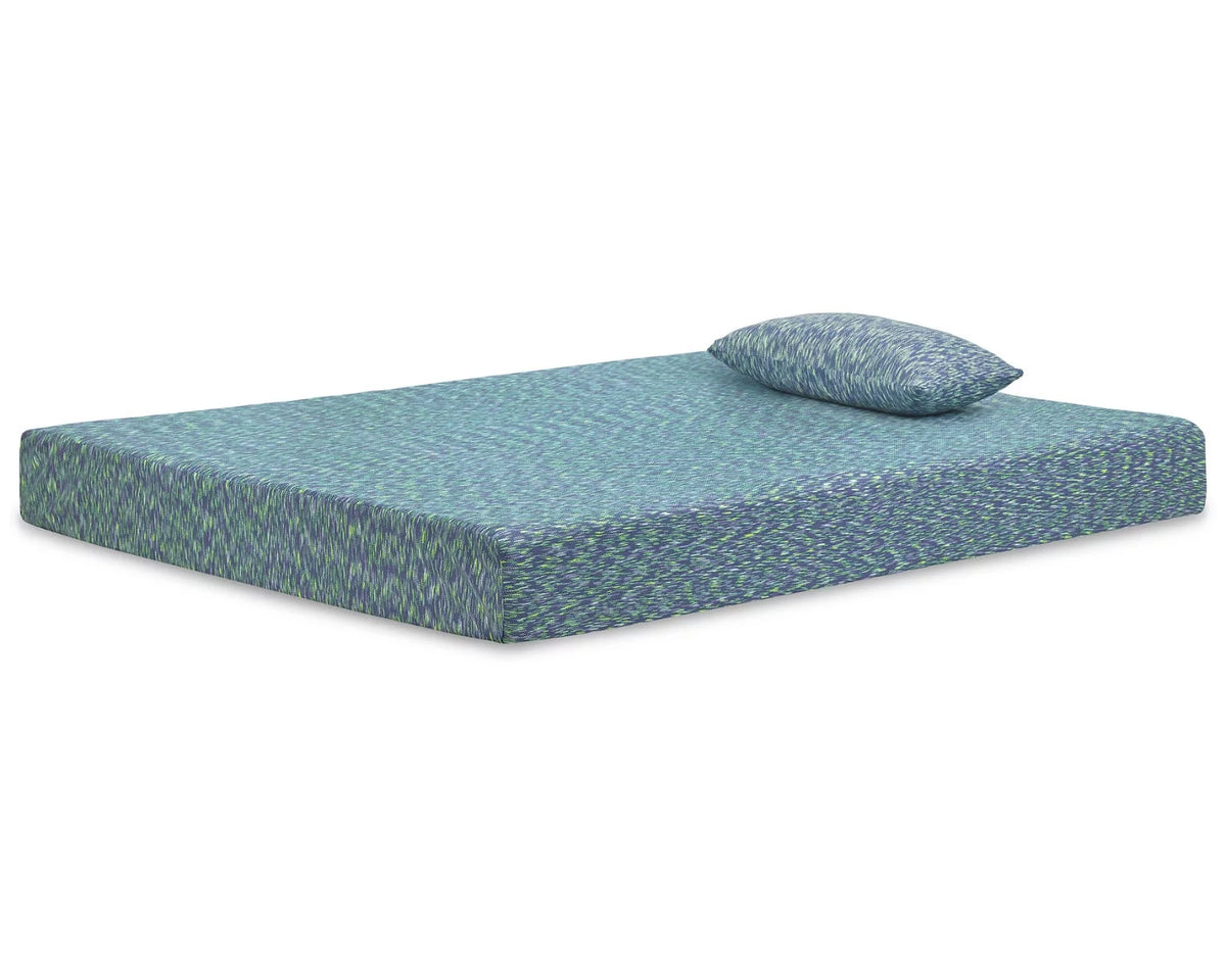 Blue Full Mattress and Pillow V98997