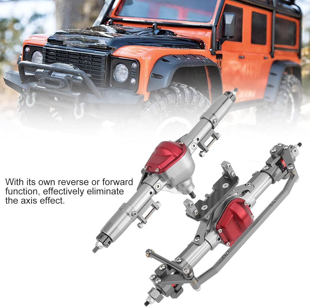 Aluminium Alloy Front and Rear Axle for 1/10 Climbing Car M180888