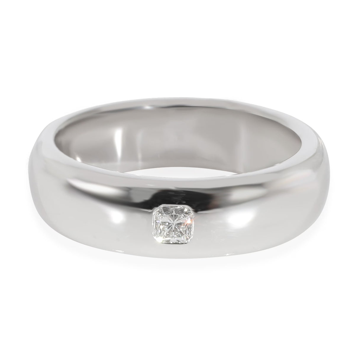Platinum Diamond Wedding Band G294
