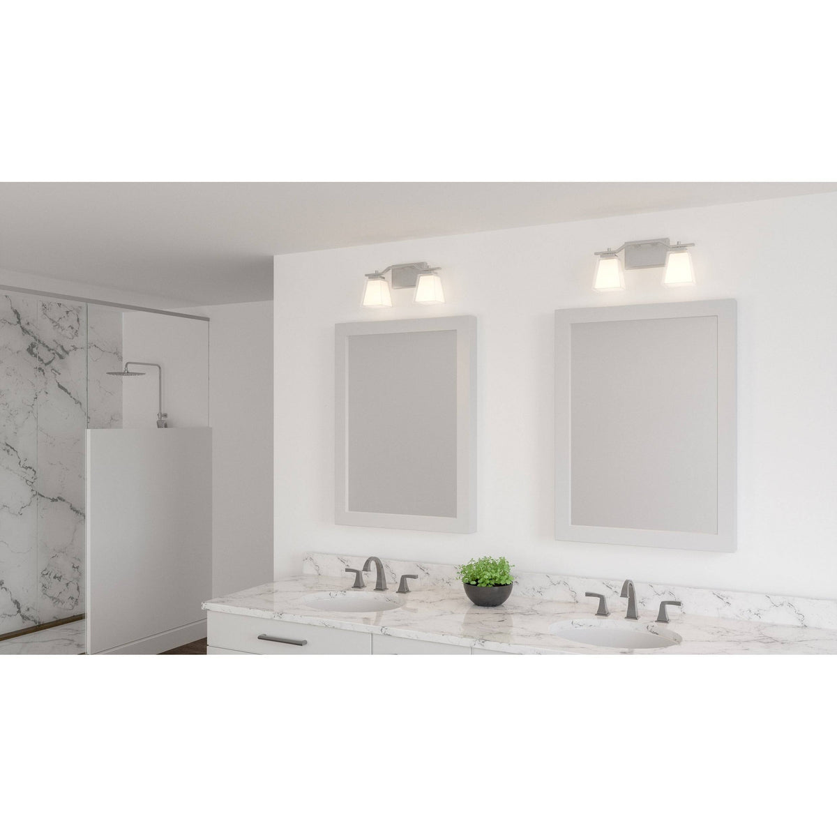 Brushed Nickel Bath Light Z415929