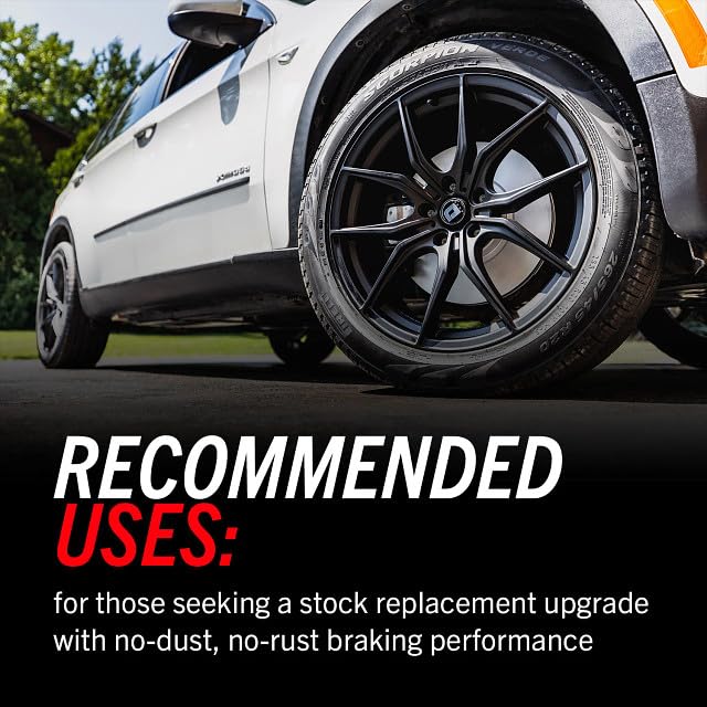 Front OE Replacement Brake Rotors and Ceramic Brake Pads B33272