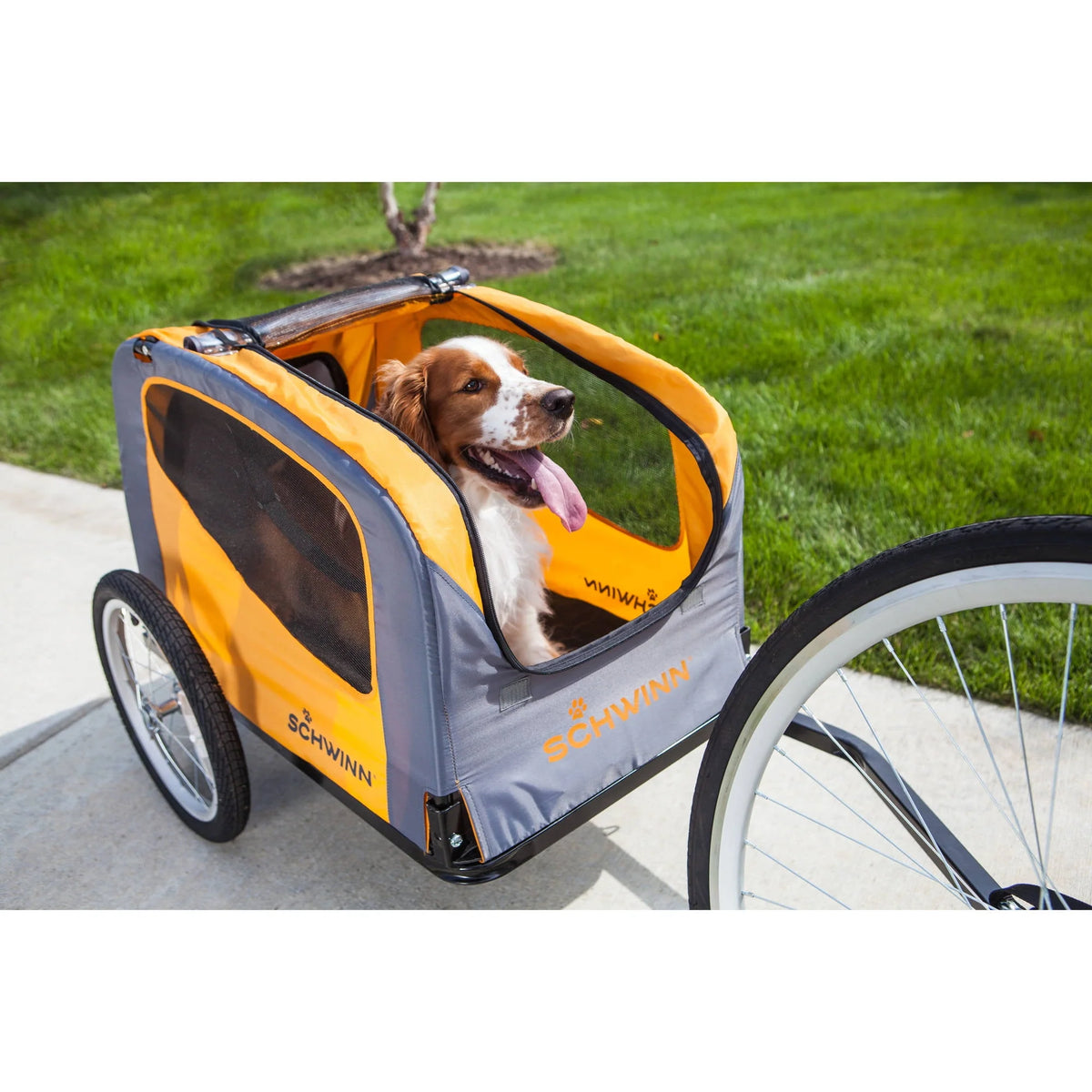 Orange Bike Pet Trailer W181